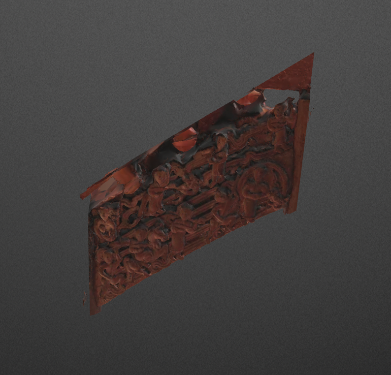 DĐP.00007 - Hình chạm khắc vinh quy bái tổ